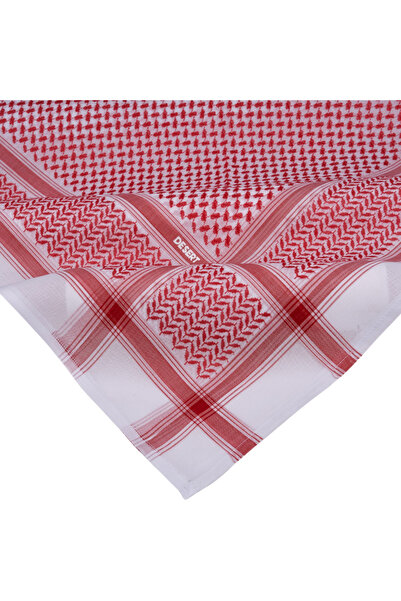 Desert Desert Red Elite Edition Cotton Shemagh - Men's Shemagh Sizes 55, 58 &...