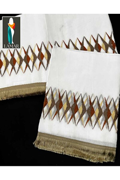 Difaf Sudanese men's turban and shawl set: First-class quality