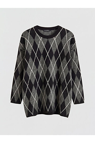 LC Waikiki Zero Roba Collar Diamond Embroidered Women's Knitwear Sweater from...