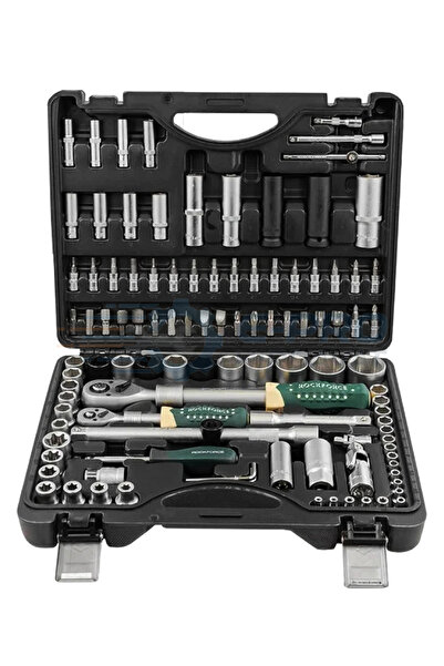 ROCKFORCE 108 Parça Uzatmalı Cırcırlı Lokma Takımı