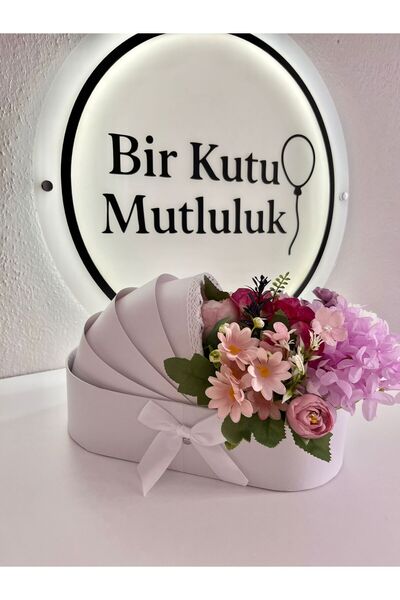 birmutluluk yenidoğanhediyelik-bebekhediyesi-balonkutusu-çiçekarajmanı-bebekp...