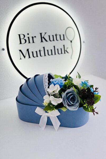 birmutluluk yenidoğanhediyelik-bebekhediyesi-balonkutusu-çiçekarajmanı-bebekp...