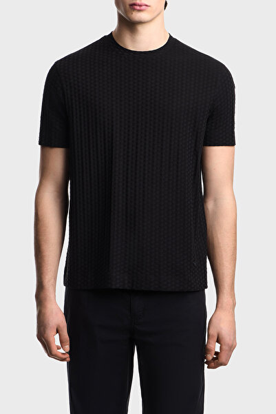 Emporio Armani Pamuklu Regular Fit Logolu Bisiklet Yaka T Shirt Erkek T SHİRT...