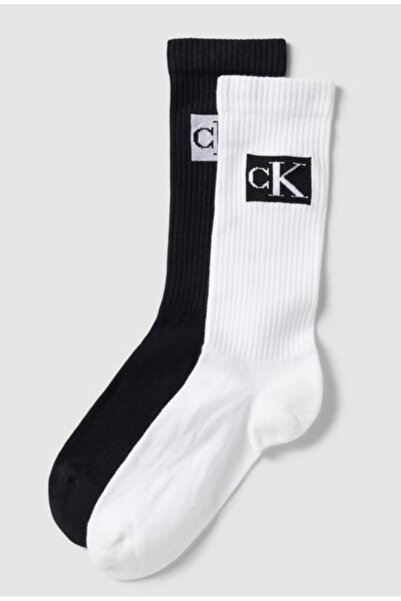 Calvin Klein CKJ 2'li pamuklu erkek çorap