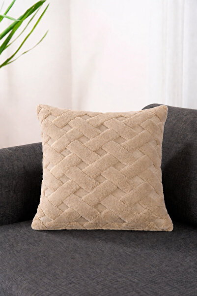 argehome Wicker Pattern Punch Pillow Cover 43 X 43 cm