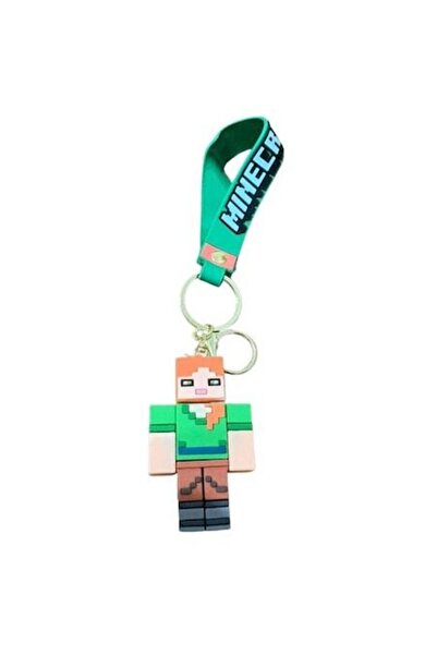 MINECRAFT Keychain Figure, 7cm, Multicolor