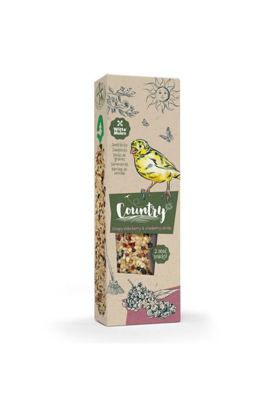 Country بذور WM لأعواد البلسان والتوت البري الكناري، 60 غرام، عبوة من 5 قطع