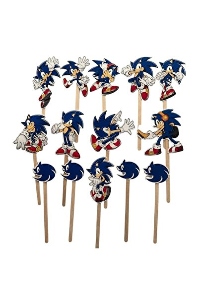 DecoParty Sonic Cake Toppers Set