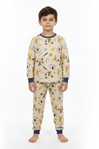 BAGLAN Boy's Printed Pajama Set Bgl-St05258
