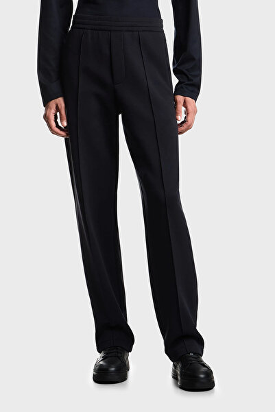 Emporio Armani Cotton Regular Fit Normal Waist Straight Leg Green Trousers Me...