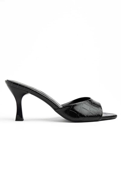 CHICELLA Pantofi cu toc pentru femei Torino Black papuci