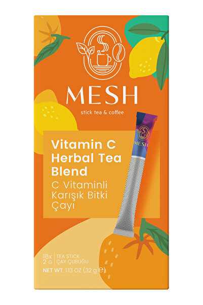 Mesh Stick C Vitaminli Karışık Bitki ve Meyve Çayı 16'lı