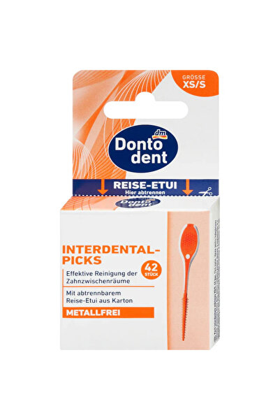 Dontodent Interdental Brushes, Dontodent, Reise-Etui, Deep Cleaning, Travel C...