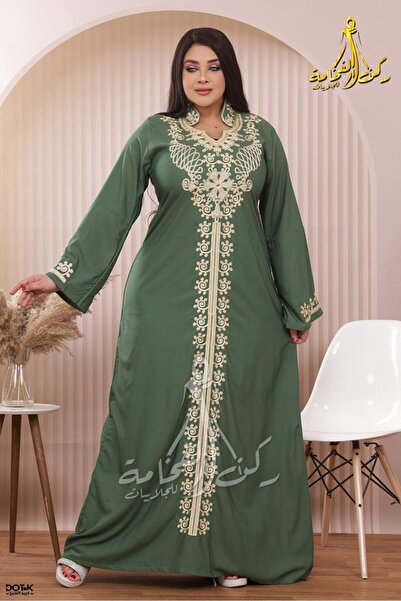 Generies A cotton abaya made from lightweight natural cotton fabric with a wa...