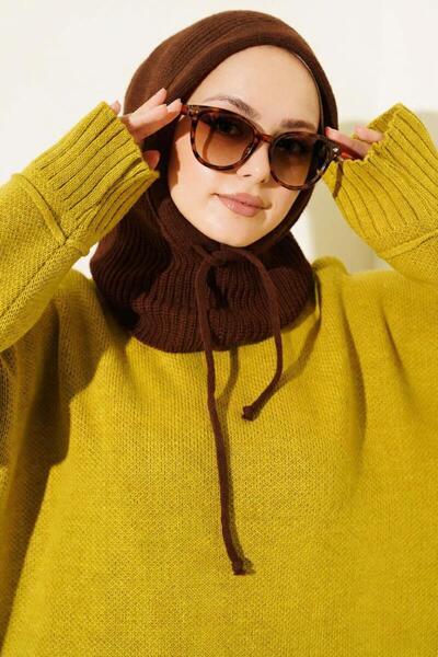 Lavanta Tekstil Balaklava Knitted Beanie