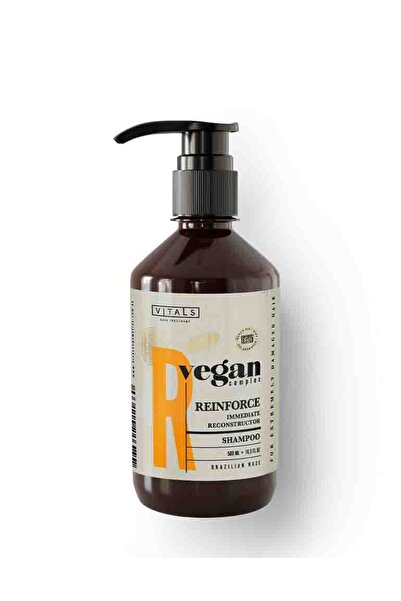VITALS R Vegan Complex Shampoo, for rebuilding damaged hair, 500ml
