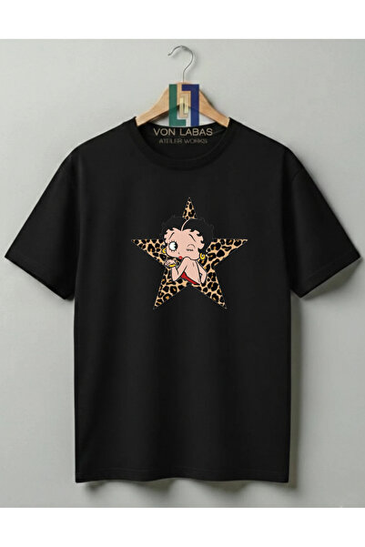 Grafftee Clothing Betty Boop Designed 100% Cotton Unisex High Print Quality T...