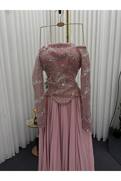 leen fashion evening dress