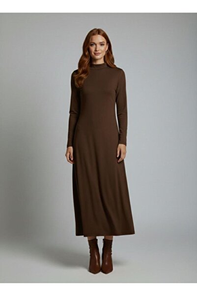 Betimoda Rochie de damă Four Seasons, cu mânecă lungă, din viscoză, lungime m...