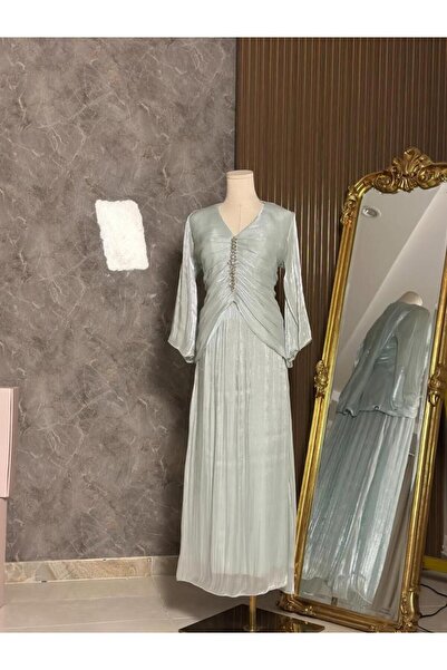 vanus fashion 6957 - Sky blue dress