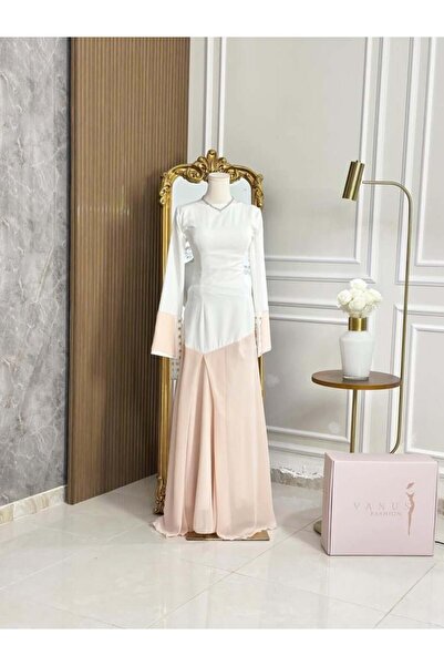 vanus fashion 7073 - فستان سهرة طويل