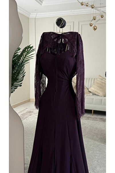 Special-DIARA luxurious purple evening dress