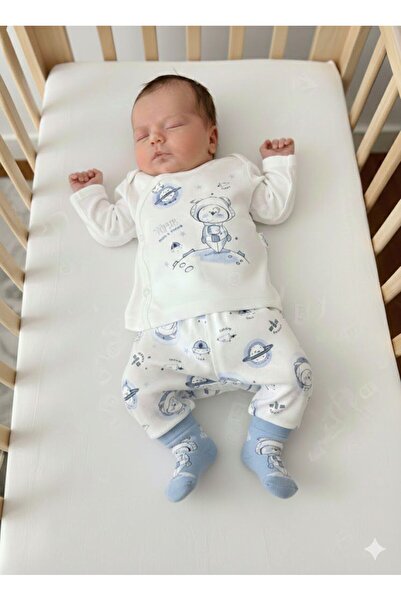 Yağmur Giyim طقم إلبيبك أسترونوت تافانز بانس بنمط أرنب بدون جوارب، 100% قطن، ...