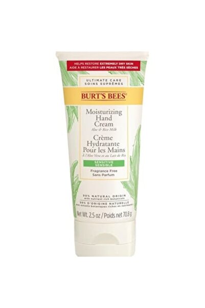 Burt's Bees Cremă de mâini, Burt's Bees, Aloe & Lapte de Orez, Hidratare Deli...