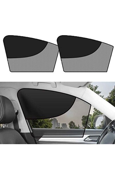 Arabest 2 Pack Half Blackout & Half See-Through Magnetic Car Side Window Suns...