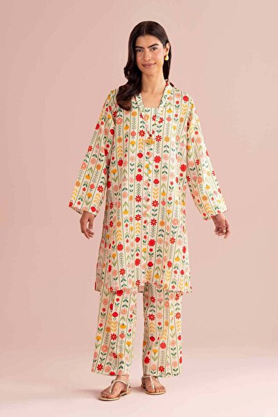 Nishat Linen 2 Piece - Printed Suit - PE 26-367