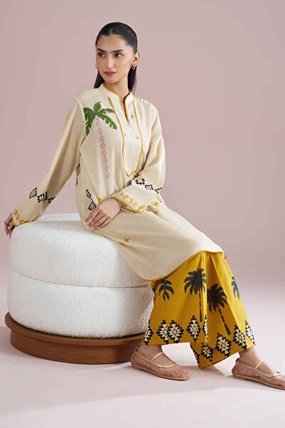 Nishat Linen 2 Piece - Printed Suit - PE 26-269