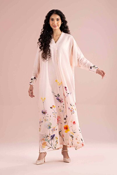 Nishat Linen Printed Dress - FE 26-71