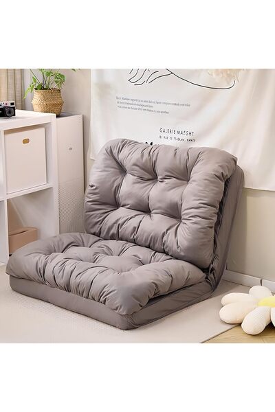 Arabest No Assembly Folding Lazy Sofa Chair, Foldable Couch Bed for Gaming, S...