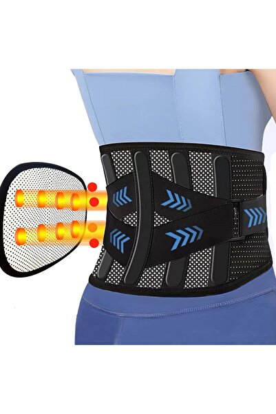 OEM Curea de susținere a spatelui cu 5 suporturi metalice, elastică, respirab...