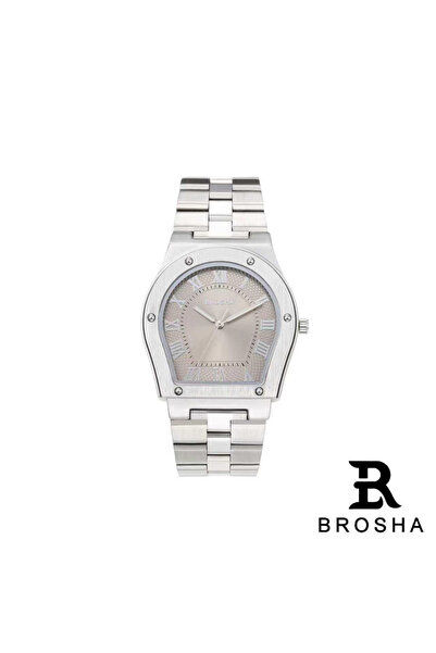 Brosha Luxury men's watch - a modern classic design with a unique geometric dial