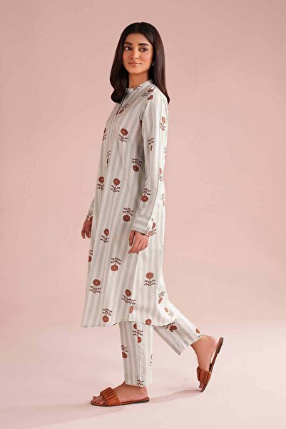 Nishat Linen 2 Piece - Printed Suit - PE 26-179
