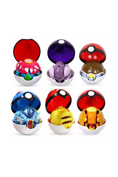 Choice28 مجموعة ألعاب بوكيمون مكونة من 6 قطع: بيكاتشو، غرينينجا، لوكاريو، وإي...