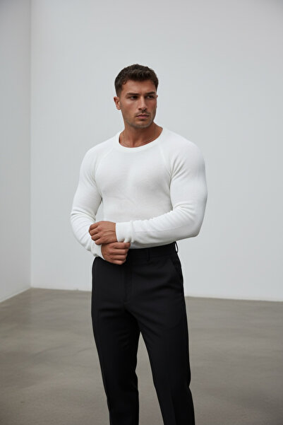 Butik Ross Slim Fit Crew Neck Basic Knitwear