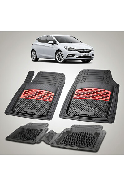 TEAMCAR Πατάκια δαπέδου Opel Astra K (Mk7) Συμβατά με Hatchback 2015-2021 | Κ...