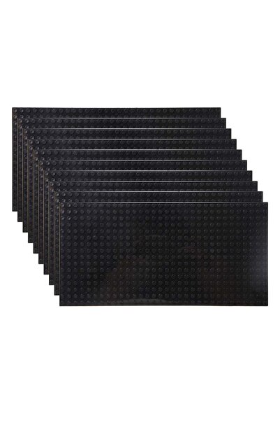 Choice4 10pcs16x32 Black 10pcs16x32 Dots Classic Base Plates DlY Plastic Bric...