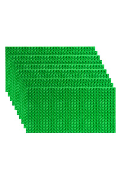 Choice5 10pcs16x32 Green 10pcs16x32 Dots Classic Base Plates DlY Plastic Bric...
