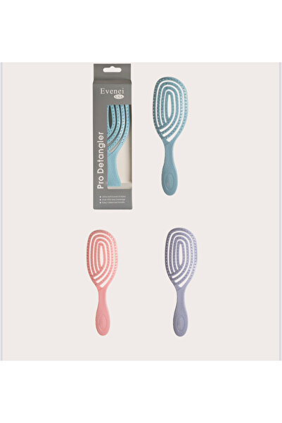 EVENEI USA One-piece detangling hairbrush