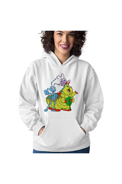 OEM Women's Hoodie Adventures in the Grass Flik Ant Worm