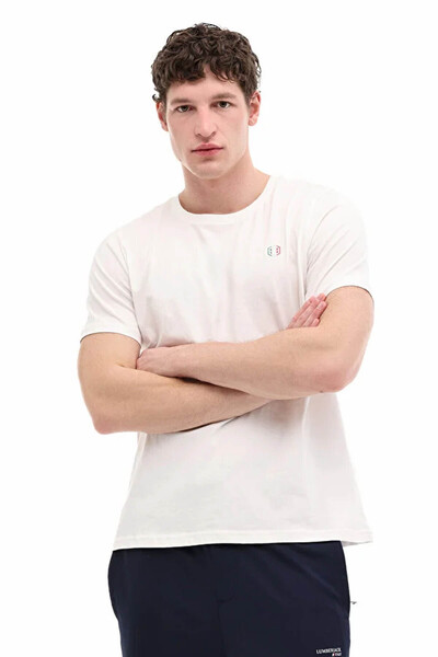 lumberjack ML DEX 11ITL1314 6FX Alb pentru bărbați tricou A102054942
