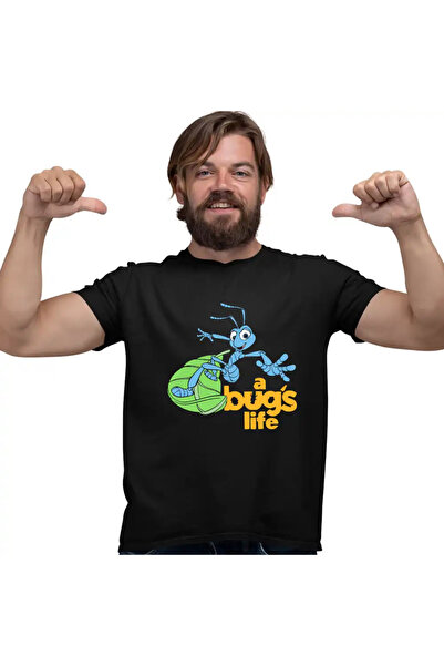OEM Men's T-Shirt A Bug's Life Flik Ant Adventures at the Blade of Grass