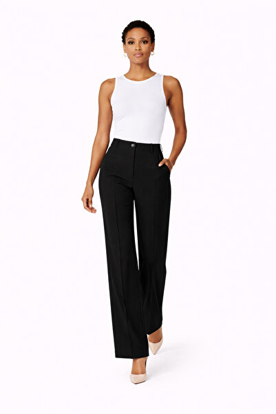 Sentez 5640 Black Florida Ribbed Pants