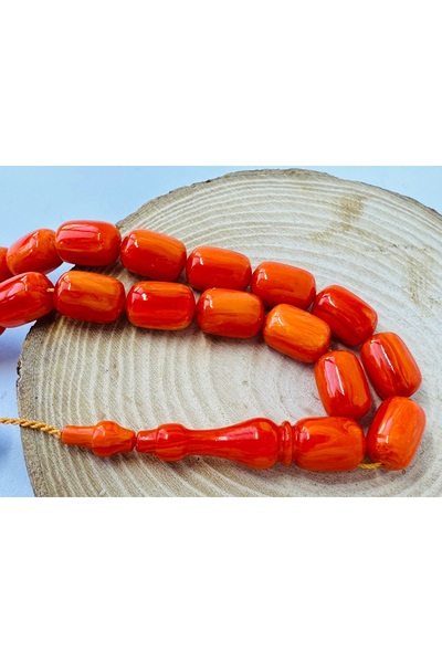 Kehribar Special Prayer Beads from Muhammet Erden Master Workshop