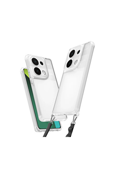 eco port حافظة ريدمي نوت 13 برو 4 جي من السيليكون - شفافة