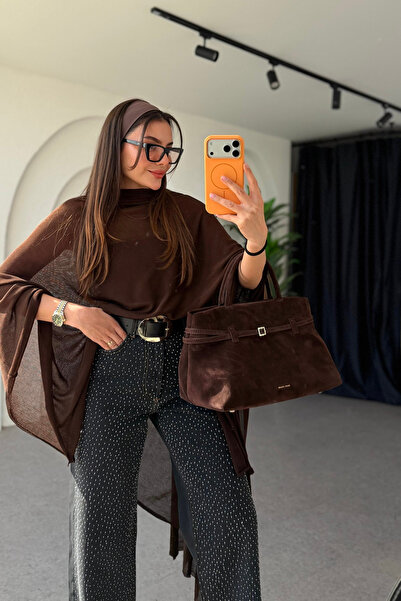 Gizem Ecemiş Chenko Kahve Transparan Panço