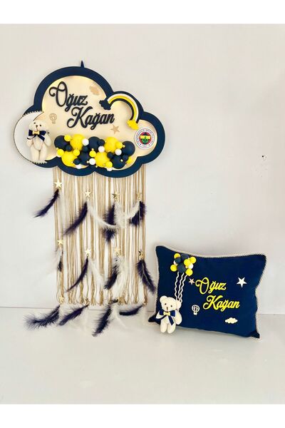 Sea Event Taraftar Bebek Kapı Süsü ve Takı Yastığı